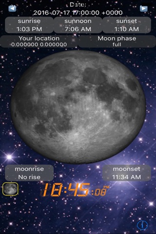 Moon Calendars - Sunrise/Sunset screenshot 4
