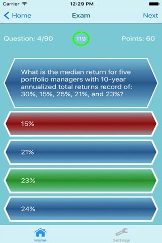Chartered Financial Analyst 1200 Questions screenshot 4