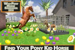 Game screenshot Wild Pony Horse Simulator 2016 apk