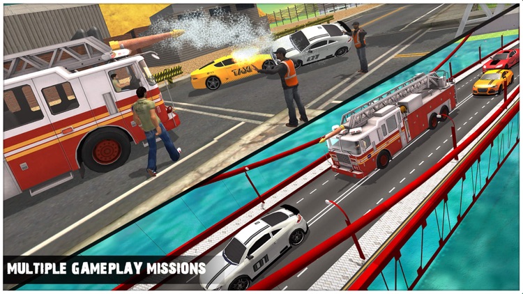 Emergency Rescue Operations - Fire Truck Driving screenshot-3