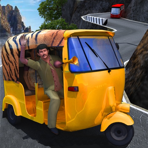 Tuk Tuk Hill Climbing 3D