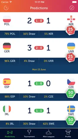 Game screenshot Euro Predictor 2016 apk