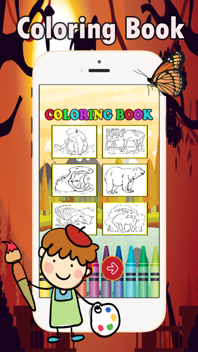 How to cancel & delete Preschool Coloring Book: coloring pages games free for toddlers and kids from iphone & ipad 4