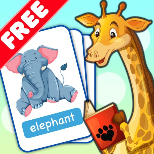 Animals Flash Cards - Educational Animal Games icon