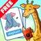 Animals Flash Cards - Educational Animal Games