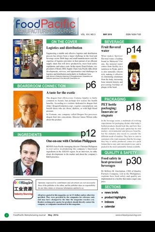 FoodPacific Manufacturing Journal magazine screenshot 2