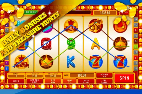Magical Night Slots:Use your gambling strategies and win golden treasures on Christmas Eve screenshot 3