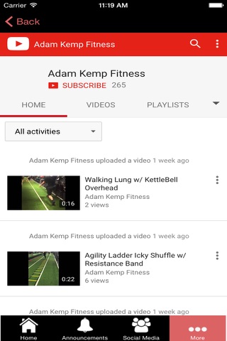 Adam Kemp Fitness screenshot 3