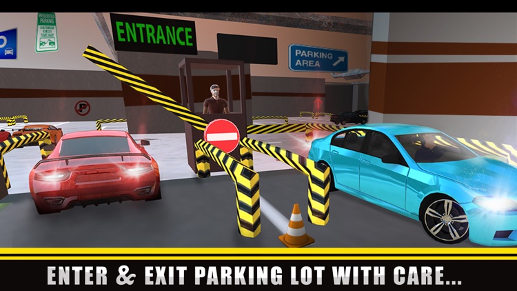 Supermarket Valet Car Parking - Multi Level Shopping Mall Parking Mania screenshot-4