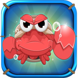 An Undersea Glider: Crab Launching Game with Ocean Water Glide