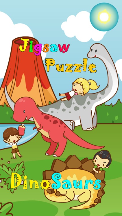 Dinosaur Jigsaw Puzzles Learning Games For Kids