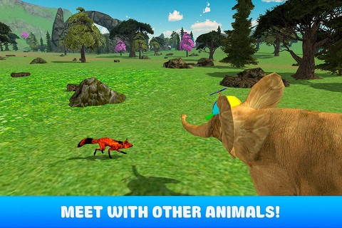 Wild Flying Elephant Simulator 3D Full screenshot 3