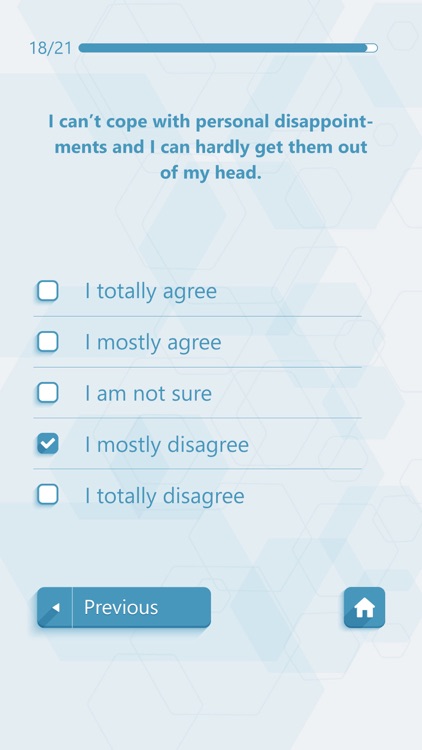 Anxiety Disorder Test - Psychological Tests screenshot-3