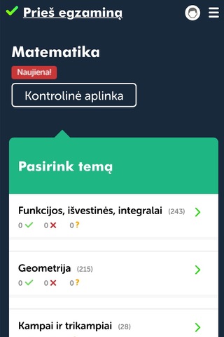 Prieš Egzaminą screenshot 4