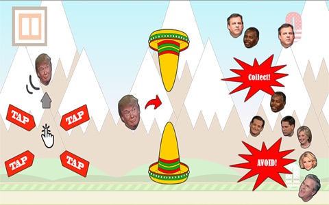 The Adventures of Flappy Trump screenshot 2