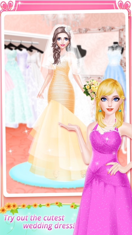 BFF Bridesmaid Salon - Wedding Day: Bridal SPA Makeup Makeover Games for Girls screenshot-3