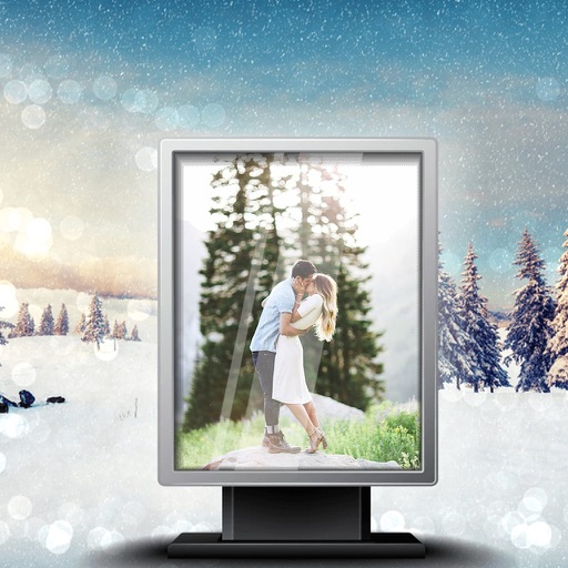 3D Winter Photo Frame - Amazing Picture Frames & Photo Editor