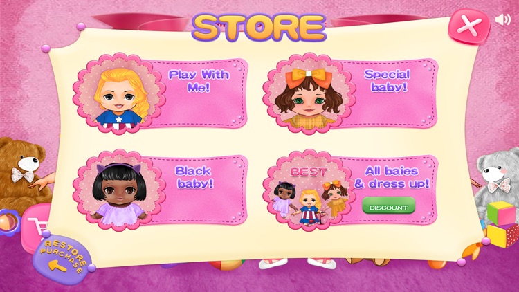 Baby Care and Dress Up - Play, Love and Have Fun with Babies