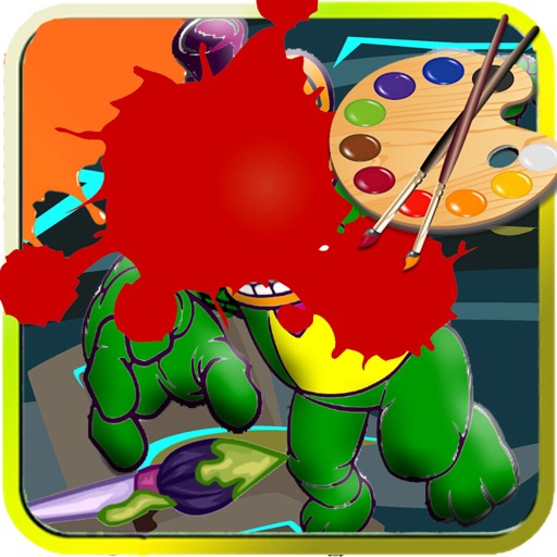 Color For Kid Draw freddy Version iOS App