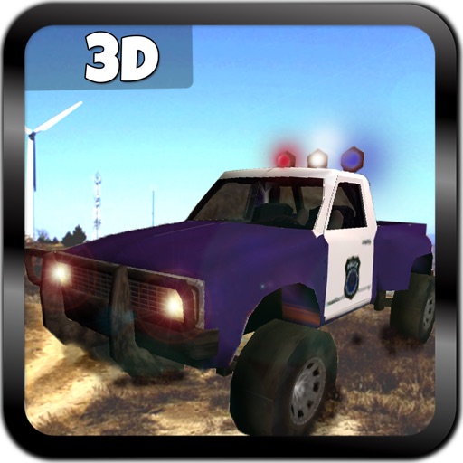 Offroad Police Jeep 3D