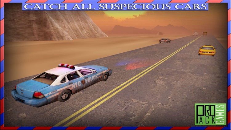 Drunk Driver Police Chase Simulator - Catch dangerous racer & robbers in crazy highway traffic rush screenshot-3