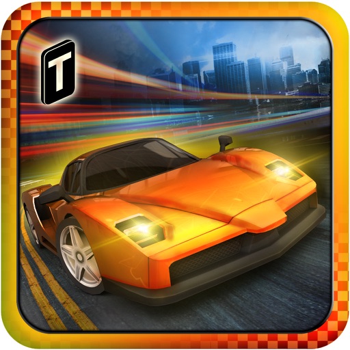 Racing in City 3D Icon