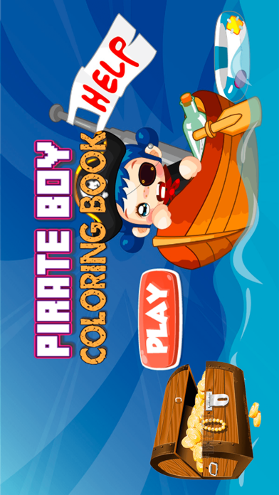 Pirate Boy Coloring Book - All In 1 Adventures & treasure coloring pages Draw, Paint And Color Games HD For Kid 1.0 IOS -