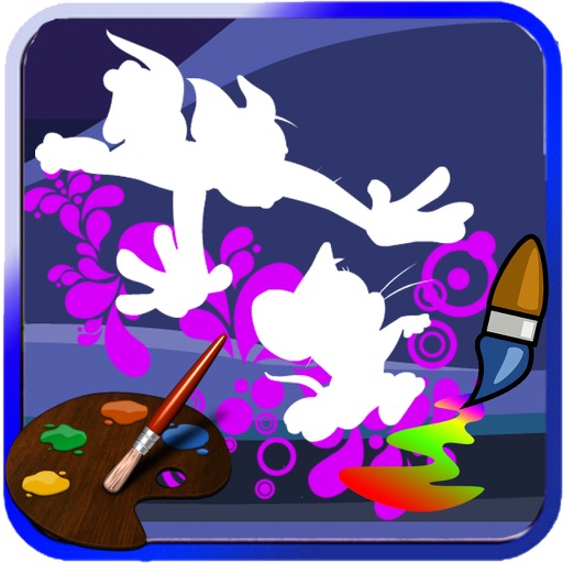 Painting App Game Tom And Jerry Free Edition Icon