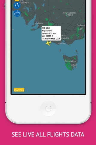Australia Flights for Qantas, Virgin Air Flight Tracker & Radar screenshot 2