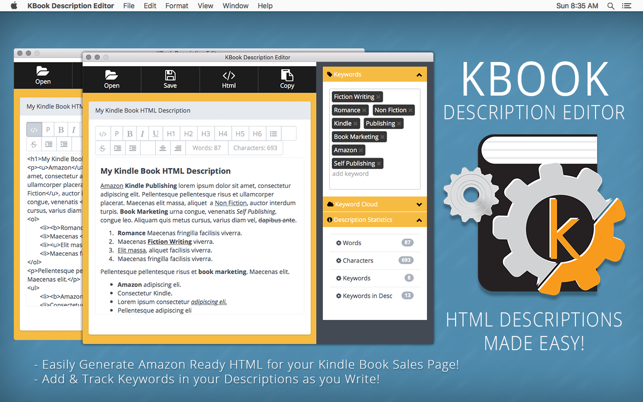 KBook Description Editor - The Kindle HTML Description Gener(圖3)-速報App