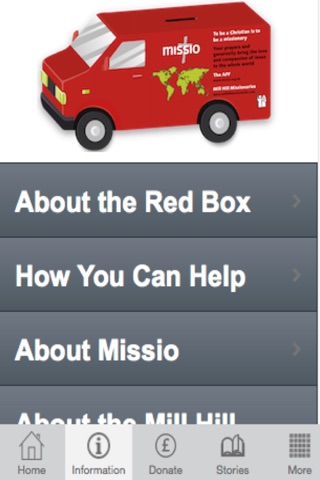 Red Box - Mill Hill Missionaries and Missio APF screenshot 2