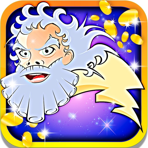 Zeus's Slot Machine:Lay a bet, roll the lucky dice and be the glorious sky and thunder God iOS App