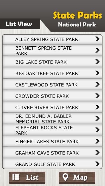 Missouri State Parks & National Park Guide