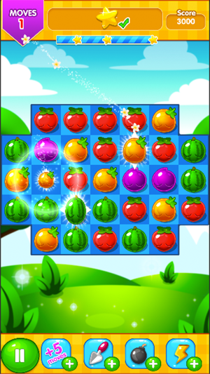 Fresh Fruit Match Puzzle