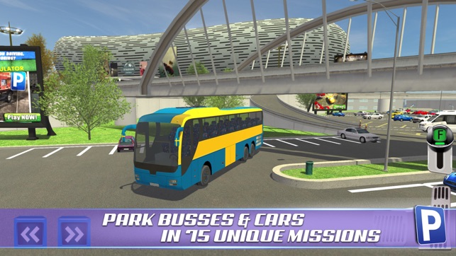 Soccer Stadium Sports Car & Bus Parking Simulator 3D Driving(圖2)-速報App