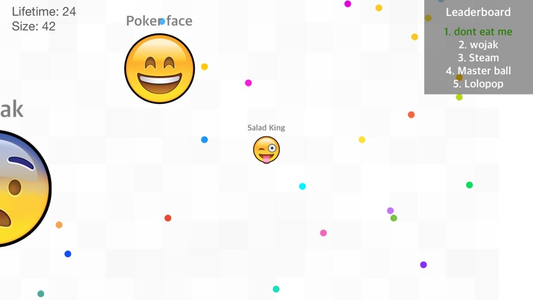 Emoji War: Eat 'Em All - Road to Survival in the Crazy Game with jump holes screenshot-3