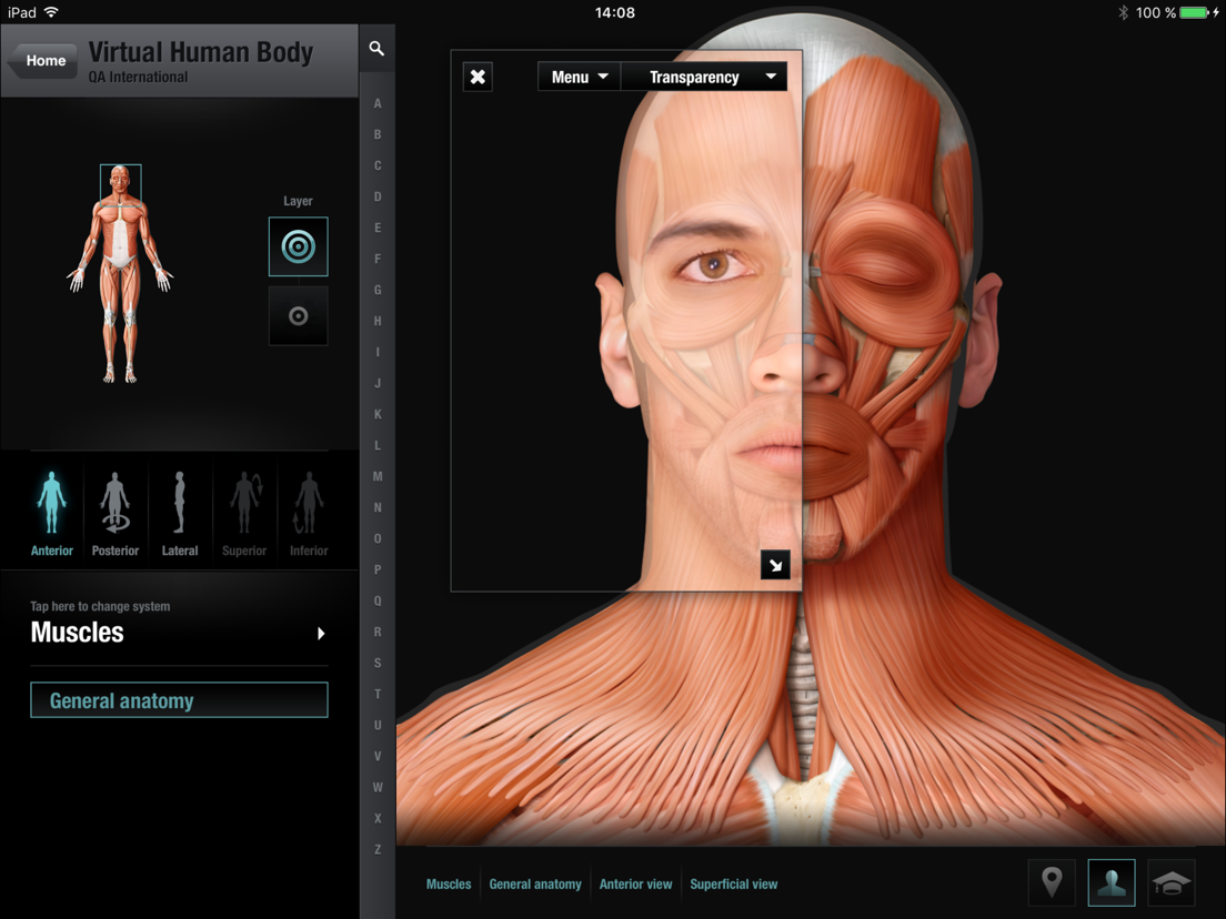 Virtual Human Body App voor iPhone, iPad en iPod touch AppWereld