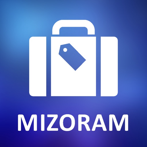 Mizoram, India Detailed Offline Map icon