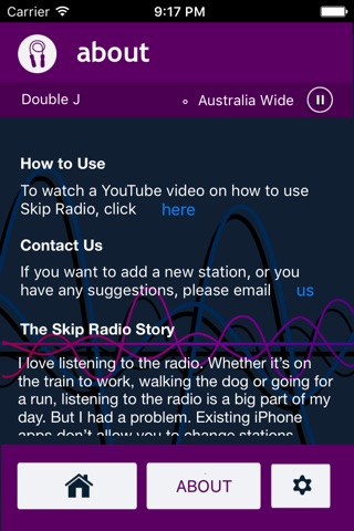 SkipRadio screenshot 2