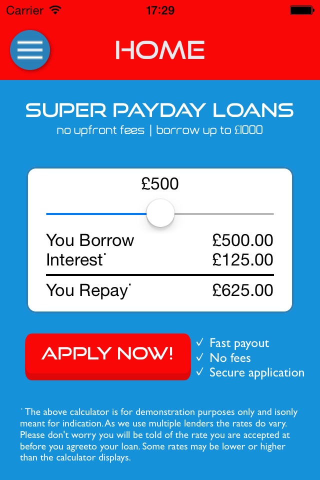 Super Payday Loans screenshot 2