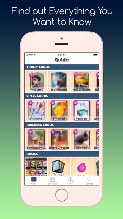 Free Guide for Clash Royale with tips & tricks, strategies and tactics, chest tracker, troop card info