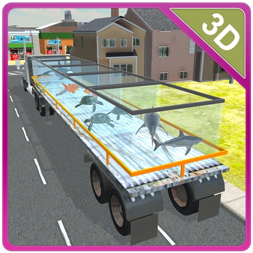 3D Transporter Truck Sea Animal – Ultimate driving & parking simulator game iOS App