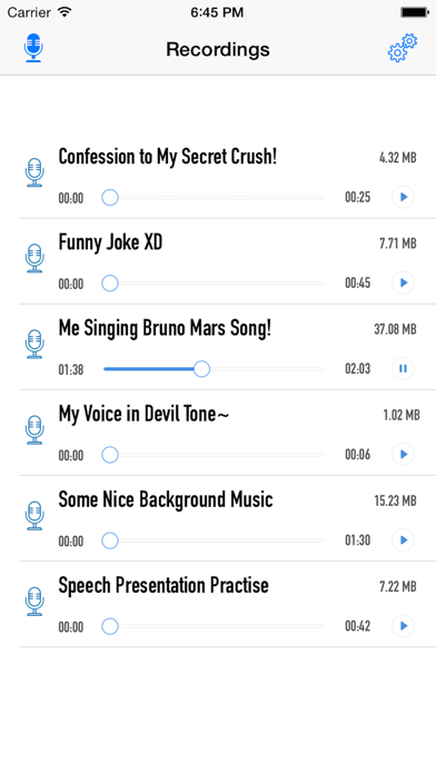 How to cancel & delete Simple Voice Recorder - Best App for Singing, Karaoke, during Call, HD Sound, Music, Audio from iphone & ipad 4