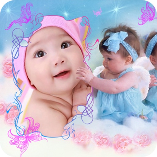 Kids Photo Frames - Collage & edit photos cute for kids iOS App