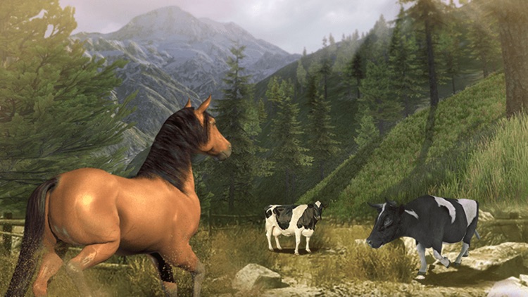 Horse Simulator Forest Rider The Texas Stallion Riding Game