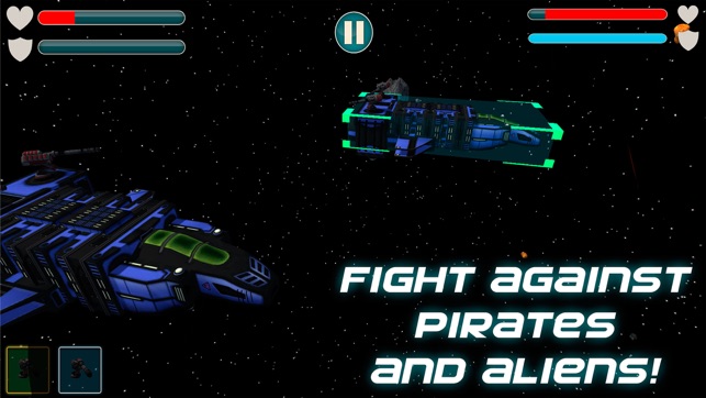 Spaceship Fighting Battle Wars 3D(圖2)-速報App