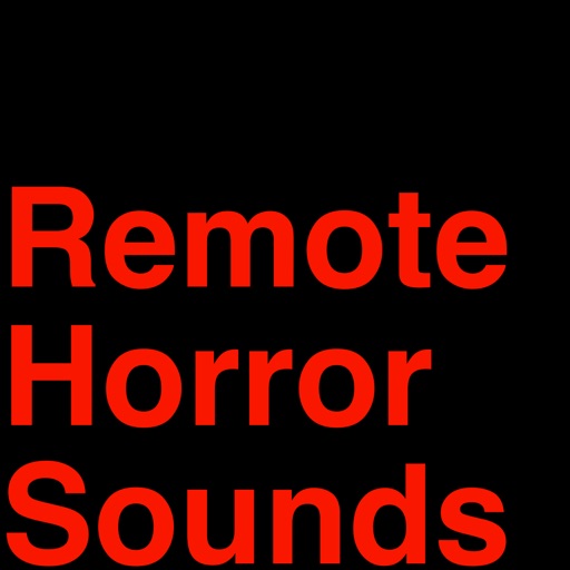 Remote Horror Sounds iOS App