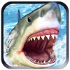 Under-Water Hungry Monster White Shark World Hunt Evolution