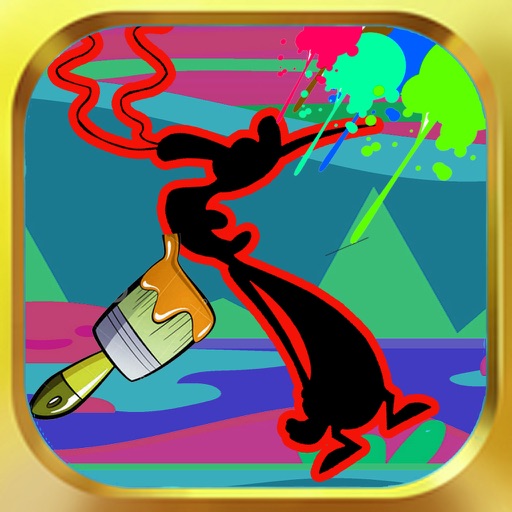 Game Paint Free Oggy And The Cockroaches Edition icon