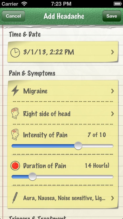 Headache Diary Pro